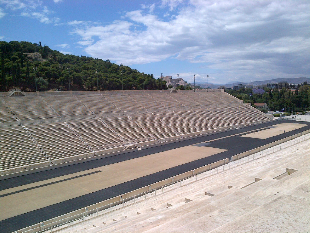 Das Olympiastadion der ersten modernen olympischen Spiele 1896